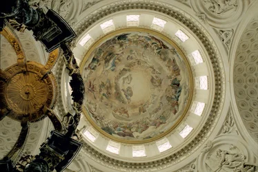 Ansicht des Inneren der Kuppel, 1663-65